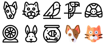 Pets icon pack