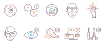 Augmented Reality gói biểu tượng