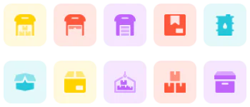 Warehouse icon pack