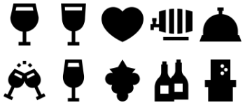 Winery Set icon pack