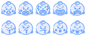 Babies icon pack