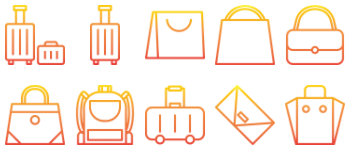 Bag icon pack