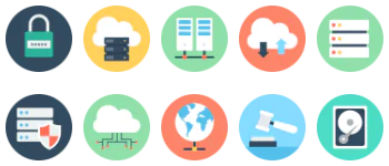 Web and Networking набор иконок