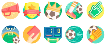 Soccer Icon-Paket