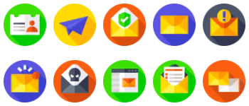 Email gói biểu tượng