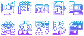 Copywriting gói biểu tượng