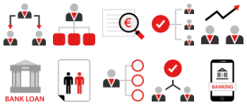 Бизнес и стартапы набор иконок