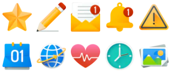 Пользовательский интерфейс набор иконок