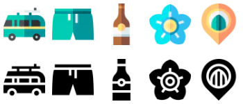 Surf icon pack