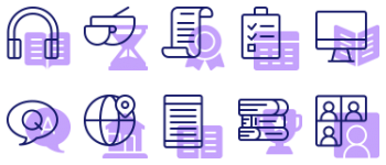 Study from Home icon pack