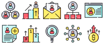 Job Promotion набір іконок