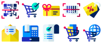E-Commerce Icon-Paket