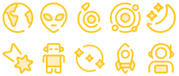Universe paquete de iconos