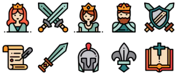 Medieval gói biểu tượng