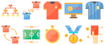 Soccer paquete de iconos