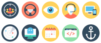 Seo and Marketing 아이콘 팩