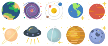 Space gói biểu tượng