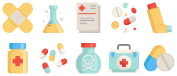 Medical jeu d'icônes