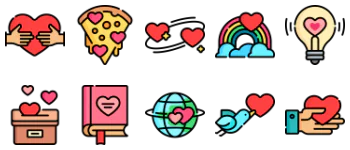 Love pakiet ikon