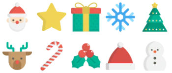 Christmas 아이콘 팩