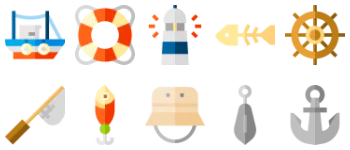 Fishing アイコンパック