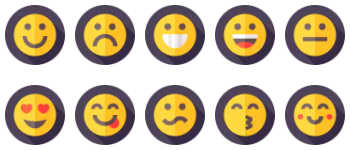 Emojis pakiet ikon