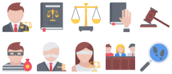 Закон набор иконок