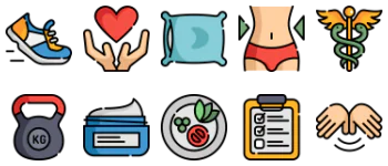 Wellness icon pack
