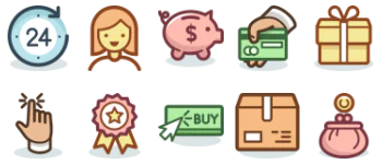 Shopping gói biểu tượng