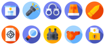 Police 图标包