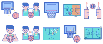 Basketball 图标包