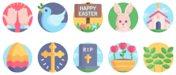 Easter 아이콘 팩