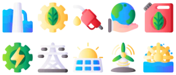 Sustainable Energy paquete de iconos