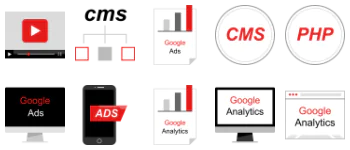 Development Web jeu d'icônes