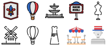 Paris icon pack