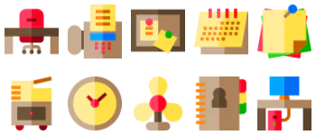 Workplace pacote de ícones