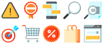 Marketing paquete de iconos