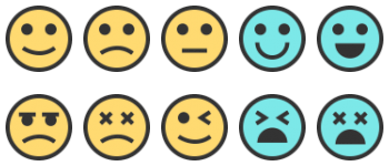 Faces and Emotions アイコンパック