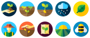 Farming paquete de iconos
