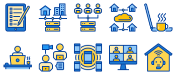 Work From Home icon pack