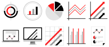 Charts and Diagrams icon pack