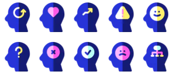 Human Mind gói biểu tượng