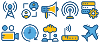 Network and Communication icon pack