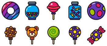 Sweets icon pack