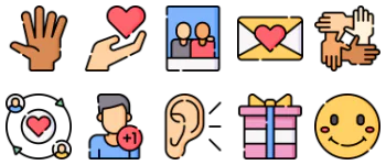 Friendship icon pack