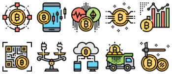 Bitcoin icon pack
