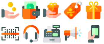 E-Commerce paquete de iconos