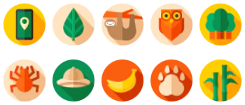 Jungle icon pack