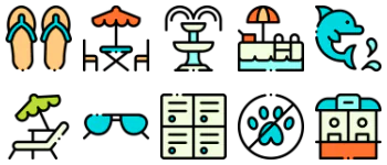 Water Park icon pack