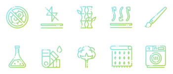 Fabric features icon pack